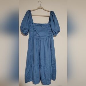 Abercrombie & Fitch Emerson dress, XL, Blue
